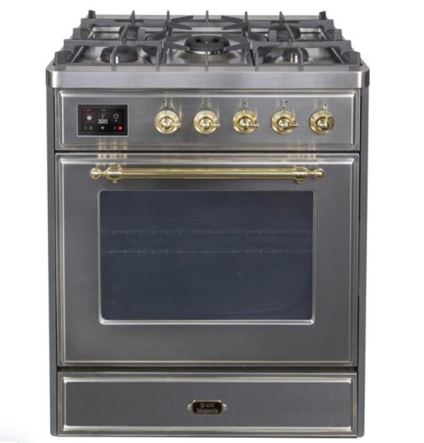 ILVE 30" Majestic II Series Gas Burner and Electric Oven Range with 5 Sealed Burners (UM30DNE3) - Image 31
