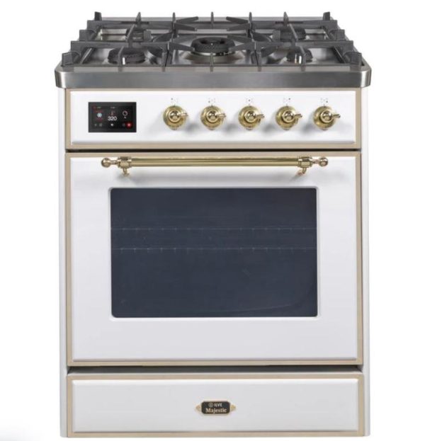 ILVE 30" Majestic II Series Gas Burner and Electric Oven Range with 5 Sealed Burners (UM30DNE3) - Image 35