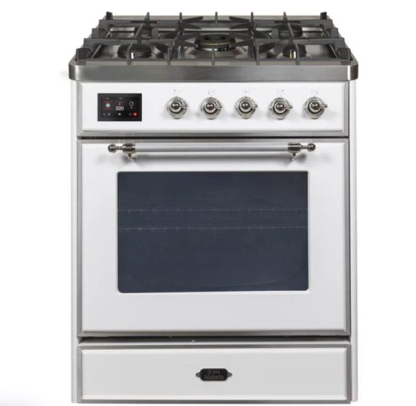 ILVE 30" Majestic II Series Gas Burner and Electric Oven Range with 5 Sealed Burners (UM30DNE3) - Image 34