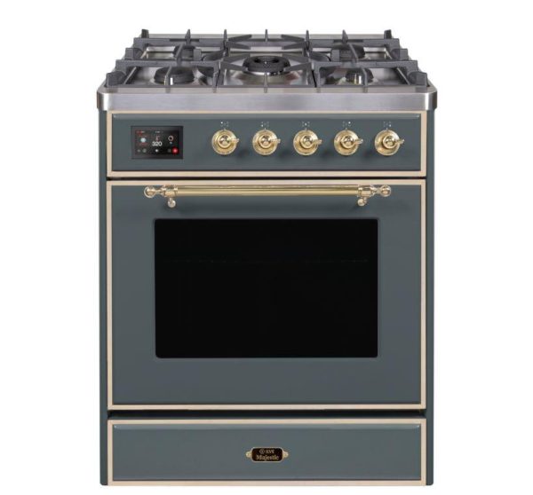 ILVE 30" Majestic II Series Gas Burner and Electric Oven Range with 5 Sealed Burners (UM30DNE3) - Image 45