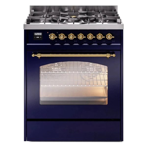 ILVE 30" Nostalgie II Series Freestanding Single Oven Dual Fuel Range with 5 Sealed Burners - UP30NMP - Image 19