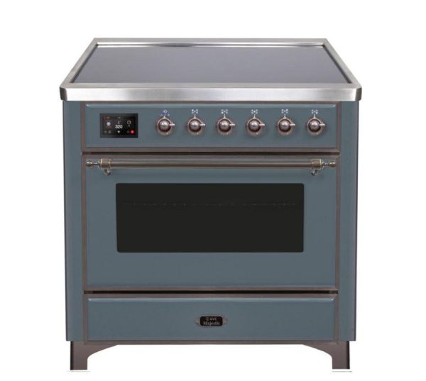 ILVE 36" Majestic II Series Electric Induction and Electric Oven Range with 5 Elements (UMI09NS3) - Image 45