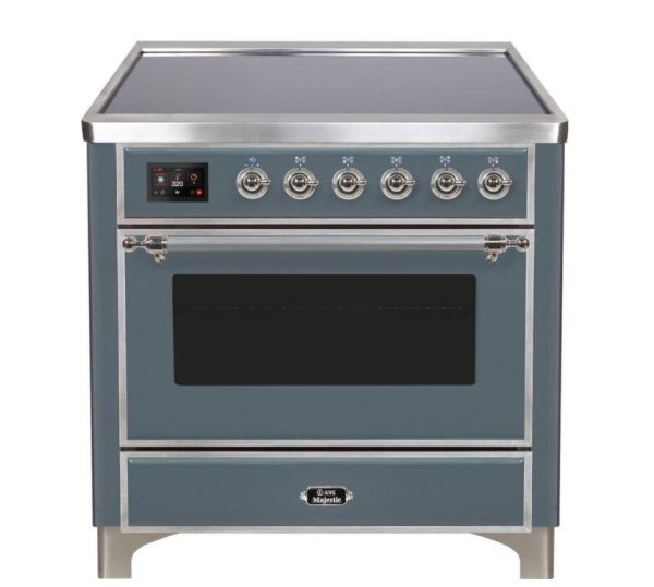 ILVE 36" Majestic II Series Electric Induction and Electric Oven Range with 5 Elements (UMI09NS3) - Image 42