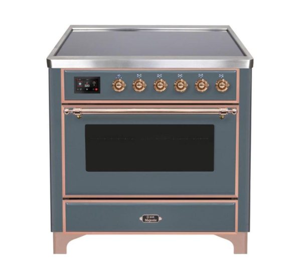 ILVE 36" Majestic II Series Electric Induction and Electric Oven Range with 5 Elements (UMI09NS3) - Image 44