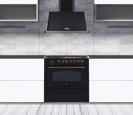 ILVE - Majestic- 36 Inch Wall Mount Convertible Hood