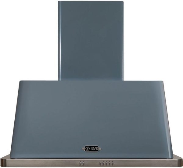 ILVE 36" Majestic Wall Mount Range Hood with 600 CFM Blower Anti-grease Filter 2 Warming Lights Filter Light Indicator Auto-off Function and 4 Fan Speeds (UAM90) - Image 10