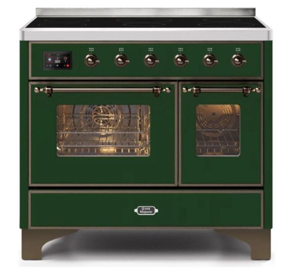 ILVE 40 Inch Majestic II Series Freestanding Electric Double Oven Range with 6 Elements, Triple Glass Cool Door, Convection Oven, TFT Oven Control Display and Child Lock (UMDI10NS3) - Image 17