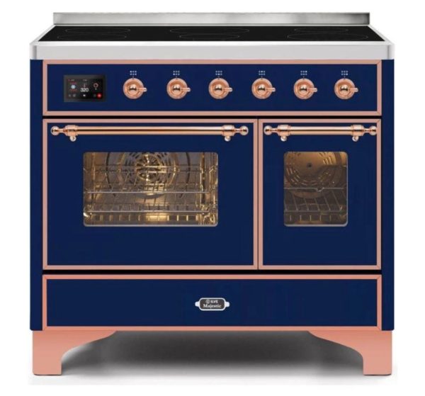 ILVE 40 Inch Majestic II Series Freestanding Electric Double Oven Range with 6 Elements, Triple Glass Cool Door, Convection Oven, TFT Oven Control Display and Child Lock (UMDI10NS3) - Image 24
