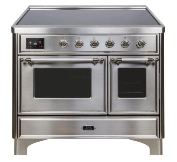 ILVE 40 Inch Majestic II Series Freestanding Electric Double Oven Range with 6 Elements, Triple Glass Cool Door, Convection Oven, TFT Oven Control Display and Child Lock (UMDI10NS3) - Image 30