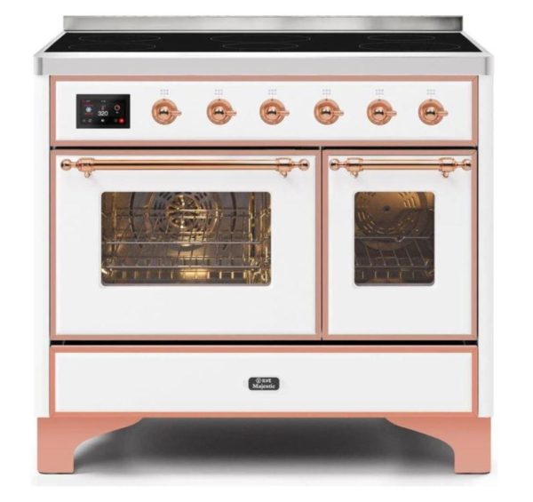 ILVE 40 Inch Majestic II Series Freestanding Electric Double Oven Range with 6 Elements, Triple Glass Cool Door, Convection Oven, TFT Oven Control Display and Child Lock (UMDI10NS3) - Image 36
