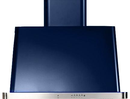 ILVE 40" Majestic Wall Mount Range Hood with 850 CFM Blower Anti-grease Filter 2 Warming Lights Filter Light Indicator Auto-off Function and 4 Fan Speeds