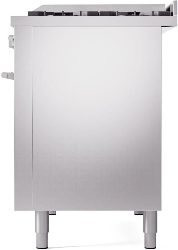 ILVE 48-Inch Professional Plus II Freestanding Dual Fuel Range with 8 Sealed Burner - UP48FWMP - Image 18