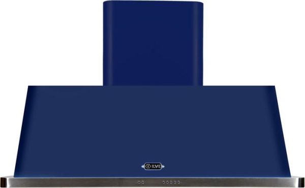 ILVE 48" Majestic Wall Mount Range Hood with 600 CFM Blower Anti-grease Filter 2 Warming Lights Filter Light Indicator Auto-off Function and 4 Fan Speeds (UAM120) - Image 9