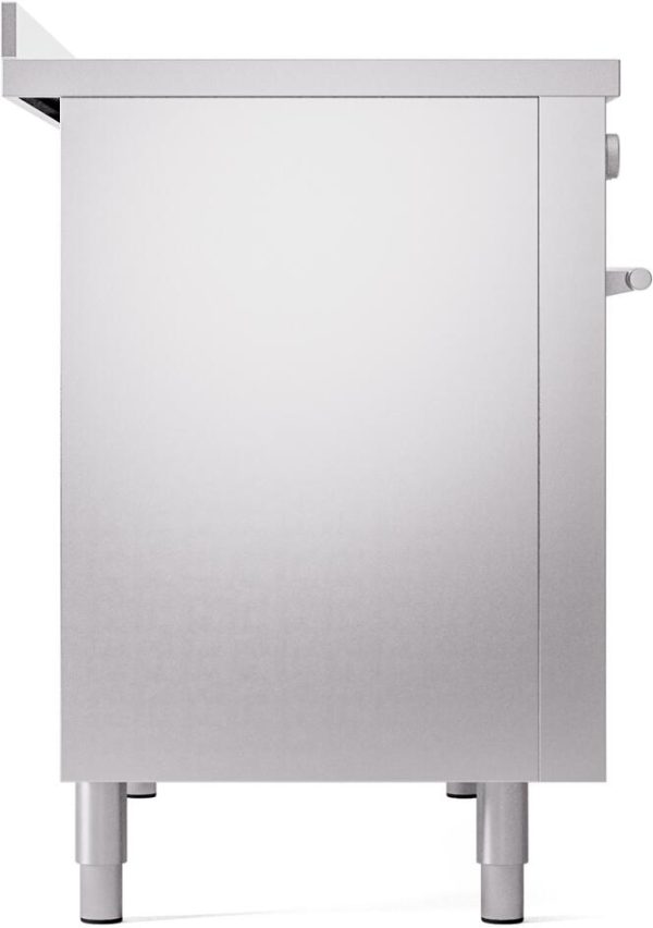 ILVE 48" Professional Plus II Series Freestanding Electric Double Oven Range with 8 Elements, Triple Glass Cool Door, Convection Oven, TFT Oven Control Display and Child Lock - UPI486WMP - Image 21