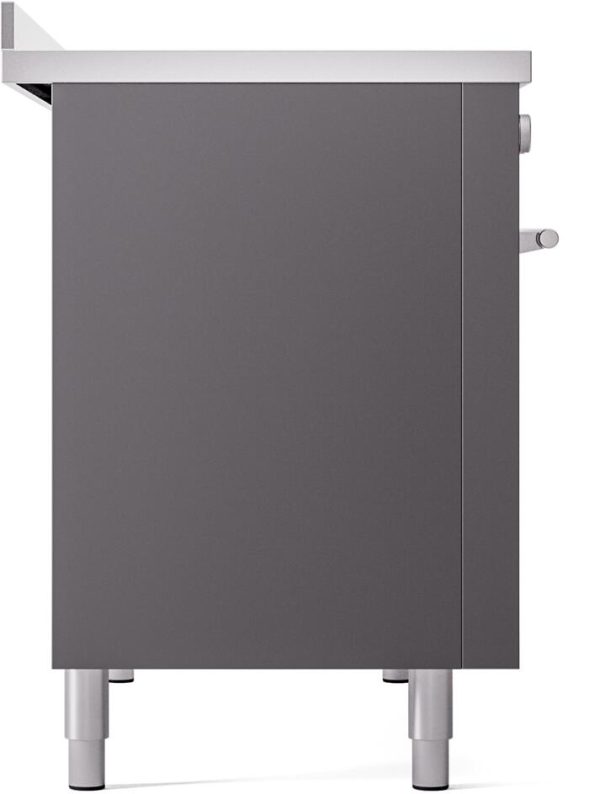ILVE 48" Professional Plus II Series Freestanding Electric Double Oven Range with 8 Elements, Triple Glass Cool Door, Convection Oven, TFT Oven Control Display and Child Lock - UPI486WMP - Image 32
