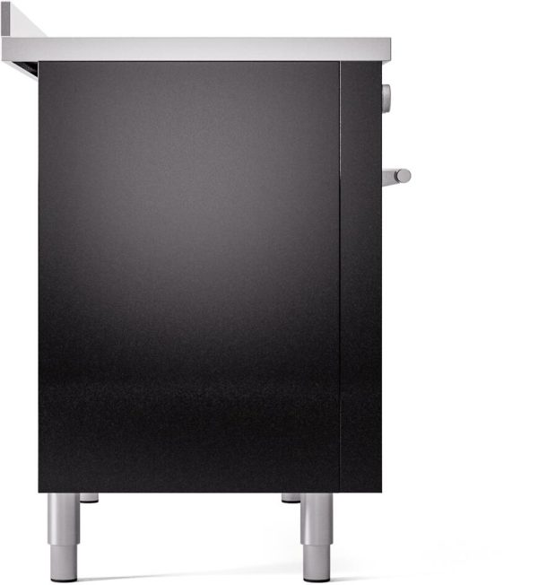 ILVE 48" Professional Plus II Series Freestanding Electric Double Oven Range with 8 Elements, Triple Glass Cool Door, Convection Oven, TFT Oven Control Display and Child Lock - UPI486WMP - Image 13