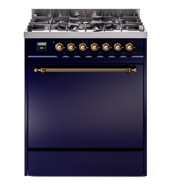 ILVE Nostalgie II 30" Dual Fuel Range with 5 Sealed Burners Solid Door - UP30QNMP - Image 21