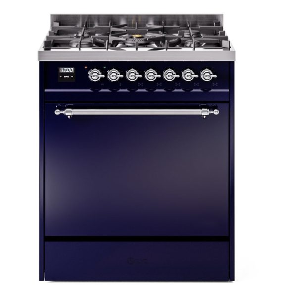 ILVE Nostalgie II 30" Dual Fuel Range with 5 Sealed Burners Solid Door - UP30QNMP - Image 22