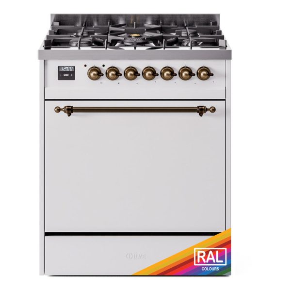 ILVE Nostalgie II 30" Dual Fuel Range with 5 Sealed Burners Solid Door - UP30QNMP - Image 29