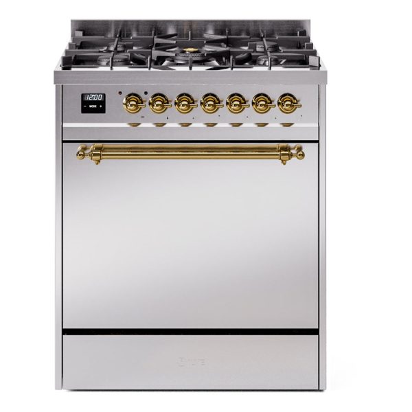 ILVE Nostalgie II 30" Dual Fuel Range with 5 Sealed Burners Solid Door - UP30QNMP - Image 35