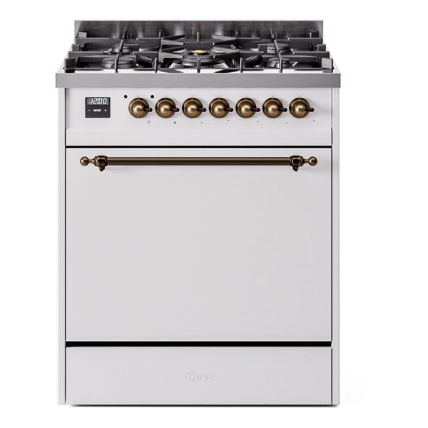 ILVE Nostalgie II 30" Dual Fuel Range with 5 Sealed Burners Solid Door - UP30QNMP - Image 37