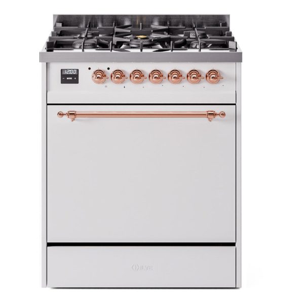 ILVE Nostalgie II 30" Dual Fuel Range with 5 Sealed Burners Solid Door - UP30QNMP - Image 40