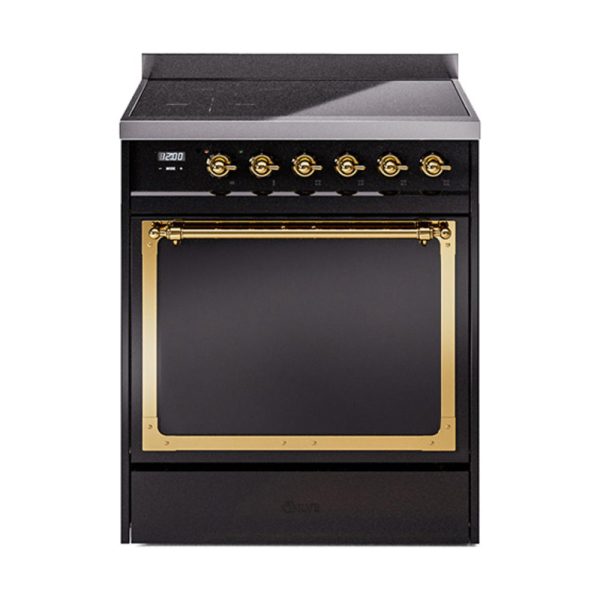 ILVE Nostalgie II Noblesse 30?? Induction Freestanding Range with Solid Door - UNI304QNMP - Image 11