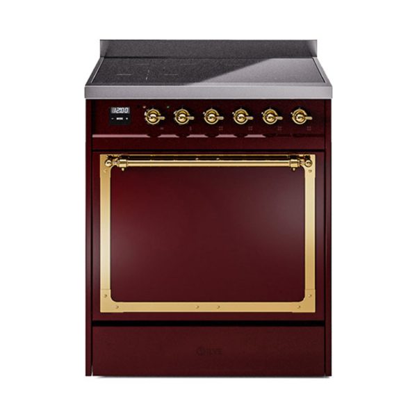 ILVE Nostalgie II Noblesse 30?? Induction Freestanding Range with Solid Door - UNI304QNMP - Image 16