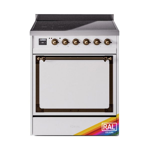 ILVE Nostalgie II Noblesse 30?? Induction Freestanding Range with Solid Door - UNI304QNMP - Image 30