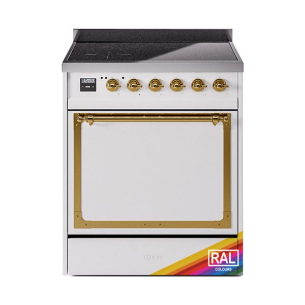 ILVE Nostalgie II Noblesse 30?? Induction Freestanding Range with Solid Door - UNI304QNMP - Image 32