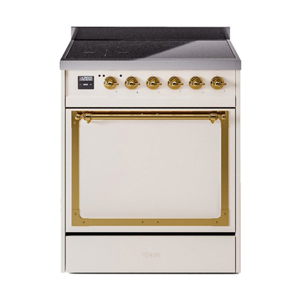 ILVE Nostalgie II Noblesse 30?? Induction Freestanding Range with Solid Door - UNI304QNMP - Image 4