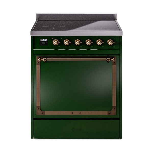 ILVE Nostalgie II Noblesse 30?? Induction Freestanding Range with Solid Door - UNI304QNMP - Image 18