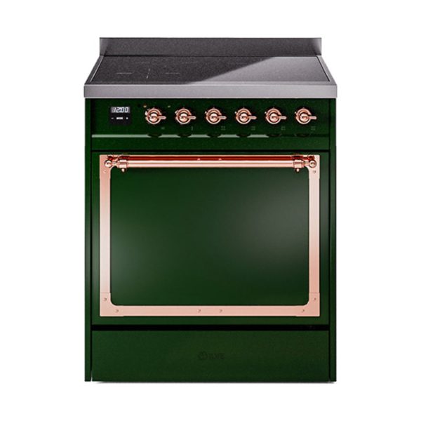 ILVE Nostalgie II Noblesse 30?? Induction Freestanding Range with Solid Door - UNI304QNMP - Image 21