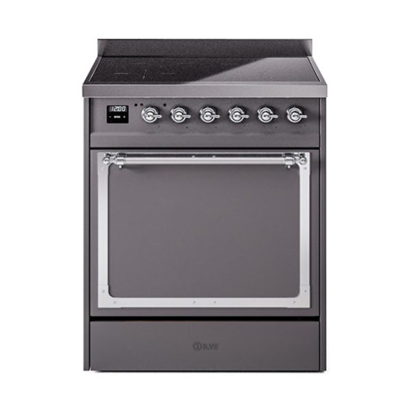 ILVE Nostalgie II Noblesse 30?? Induction Freestanding Range with Solid Door - UNI304QNMP - Image 27