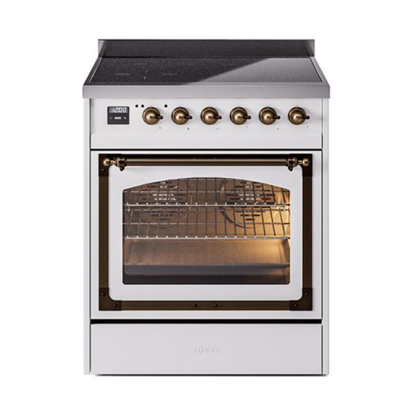 ILVE Nostalgie II Noblesse 30?? Induction Freestanding Range with Triple Glass Door - UNI304NMP - Image 38