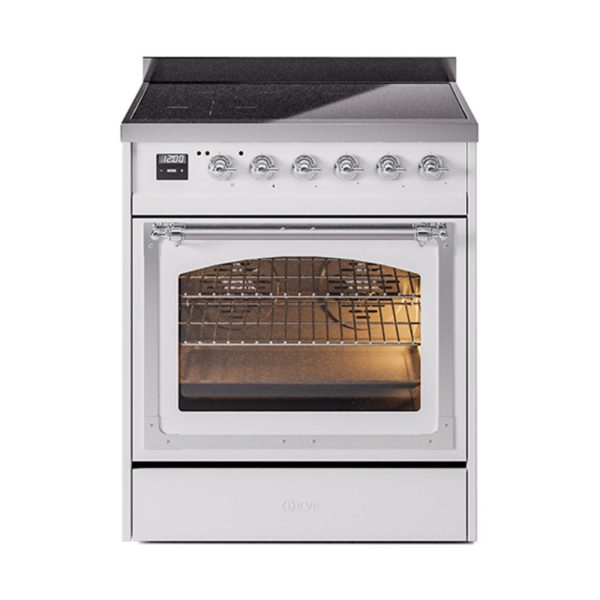 ILVE Nostalgie II Noblesse 30?? Induction Freestanding Range with Triple Glass Door - UNI304NMP - Image 39