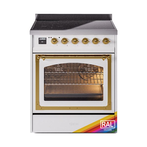 ILVE Nostalgie II Noblesse 30?? Induction Freestanding Range with Triple Glass Door - UNI304NMP - Image 32