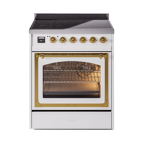 ILVE Nostalgie II Noblesse 30?? Induction Freestanding Range with Triple Glass Door - UNI304NMP - Image 40