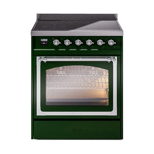 ILVE Nostalgie II Noblesse 30?? Induction Freestanding Range with Triple Glass Door - UNI304NMP - Image 19