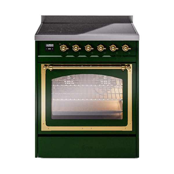 ILVE Nostalgie II Noblesse 30?? Induction Freestanding Range with Triple Glass Door - UNI304NMP - Image 21