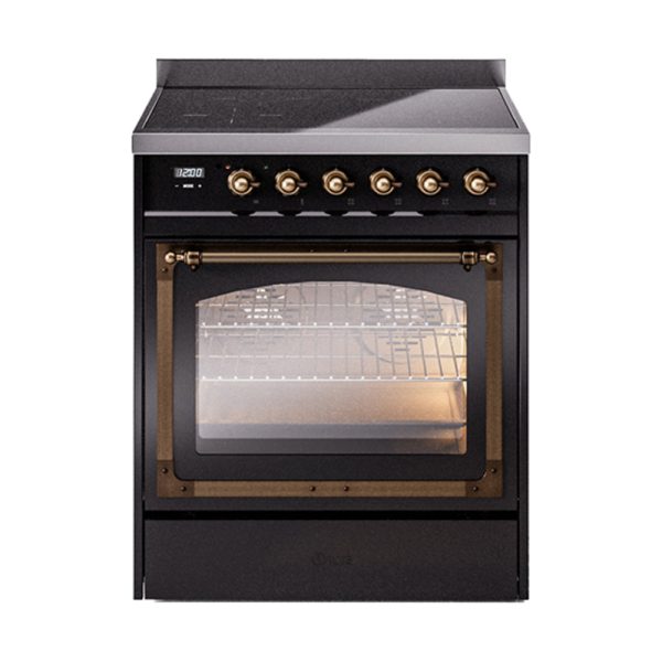 ILVE Nostalgie II Noblesse 30?? Induction Freestanding Range with Triple Glass Door - UNI304NMP - Image 10