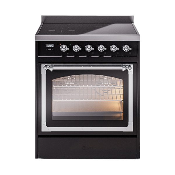 ILVE Nostalgie II Noblesse 30?? Induction Freestanding Range with Triple Glass Door - UNI304NMP - Image 11
