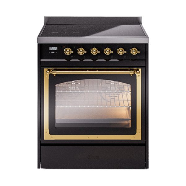 ILVE Nostalgie II Noblesse 30?? Induction Freestanding Range with Triple Glass Door - UNI304NMP - Image 12
