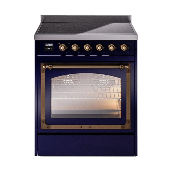 ILVE Nostalgie II Noblesse 30?? Induction Freestanding Range with Triple Glass Door - UNI304NMP - Image 22