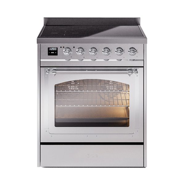 ILVE Nostalgie II Noblesse 30?? Induction Freestanding Range with Triple Glass Door - UNI304NMP - Image 35