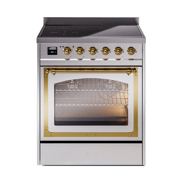 ILVE Nostalgie II Noblesse 30?? Induction Freestanding Range with Triple Glass Door - UNI304NMP - Image 37