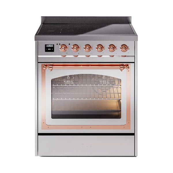 ILVE Nostalgie II Noblesse 30?? Induction Freestanding Range with Triple Glass Door - UNI304NMP - Image 36