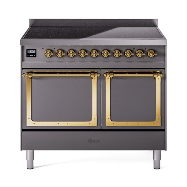 ILVE Nostalgie II Noblesse 40?? Induction Freestanding Range with Solid Door - UNDI406QNMP - Image 23