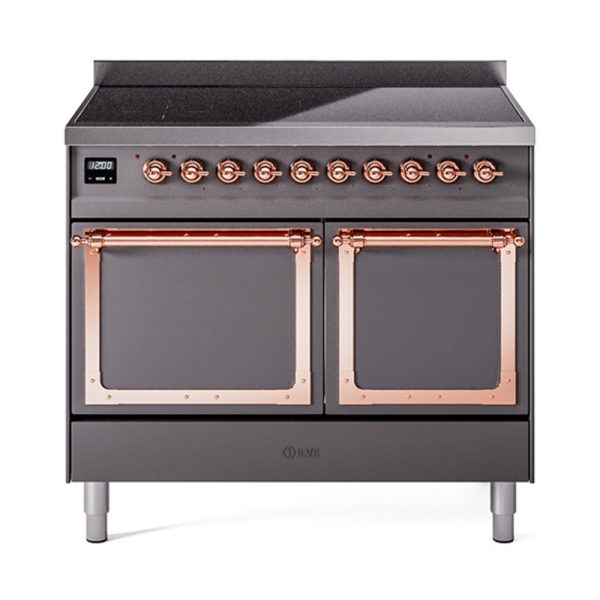 ILVE Nostalgie II Noblesse 40?? Induction Freestanding Range with Solid Door - UNDI406QNMP - Image 24