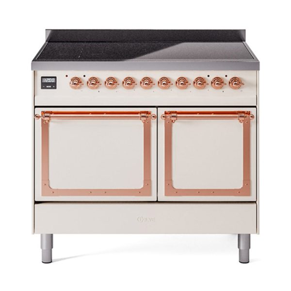 ILVE Nostalgie II Noblesse 40?? Induction Freestanding Range with Solid Door - UNDI406QNMP - Image 4